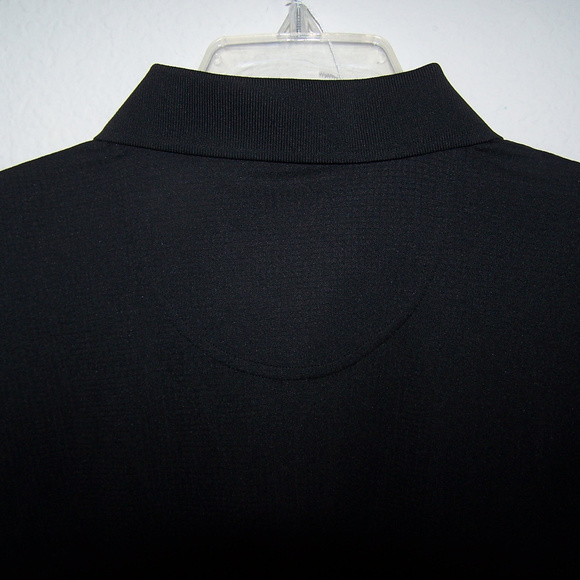 PEBBLE BEACH PERFORMANCE BLACK GOLF POLO S2834 - Picture 5 of 7